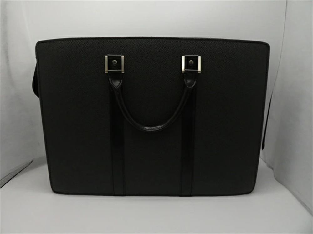 LOUIS VUITTON Bag Port Rosan Business Taiga Leather